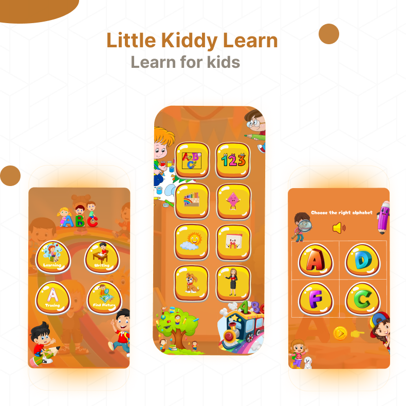 Little Kiddy Learn App Screenshot